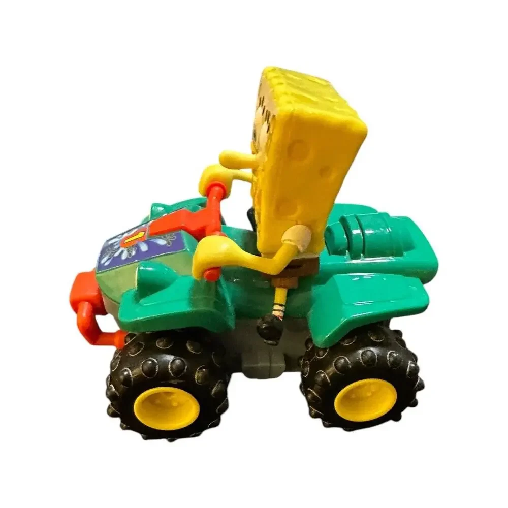 2007 Mattel Spongebob Squarepants Shake N Go ATV Battery Operated Toy Car